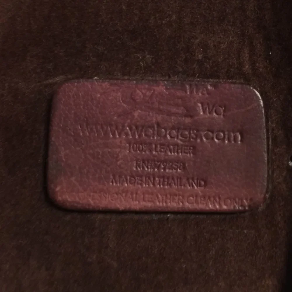 100% leather vintage bag